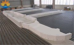 Linear Change On Reheating Of Corundum Block