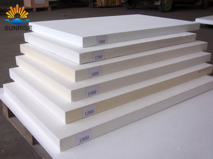 Use of refractory materials in glass melting furnaces