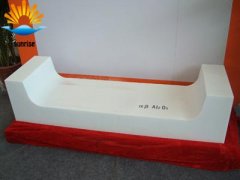 Effect of AZS refractory brick / fused zirconium corundum brick on glass kiln